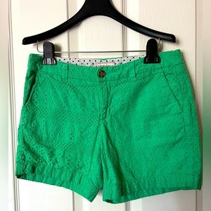 Merona Green Eyelet Size 4 Shorts